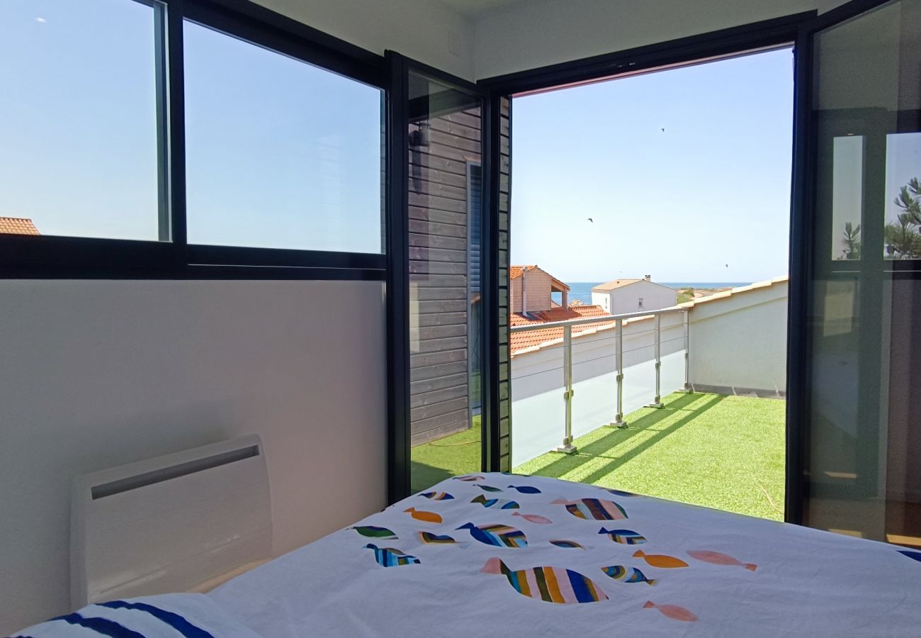 Villa in Les Sables-d´Olonne - MALIBU- Villa-vue mer de l'étage-crique à 100m