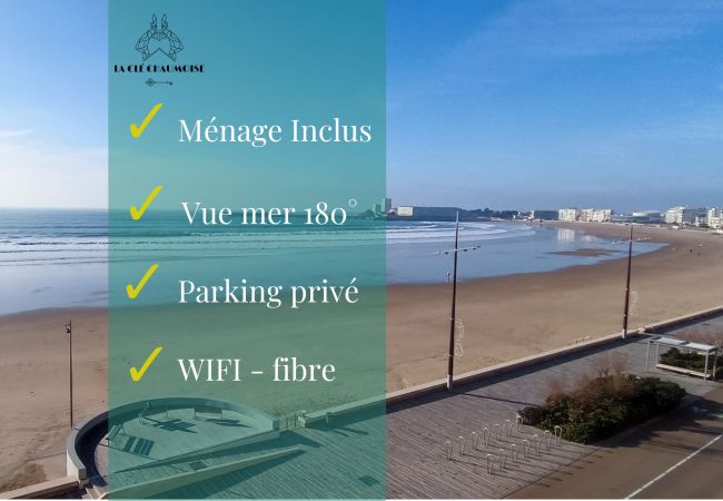Apartment in Les Sables-d´Olonne - 🌊Front de Mer- 4★ : Parking Privé, Wifi & Ménage