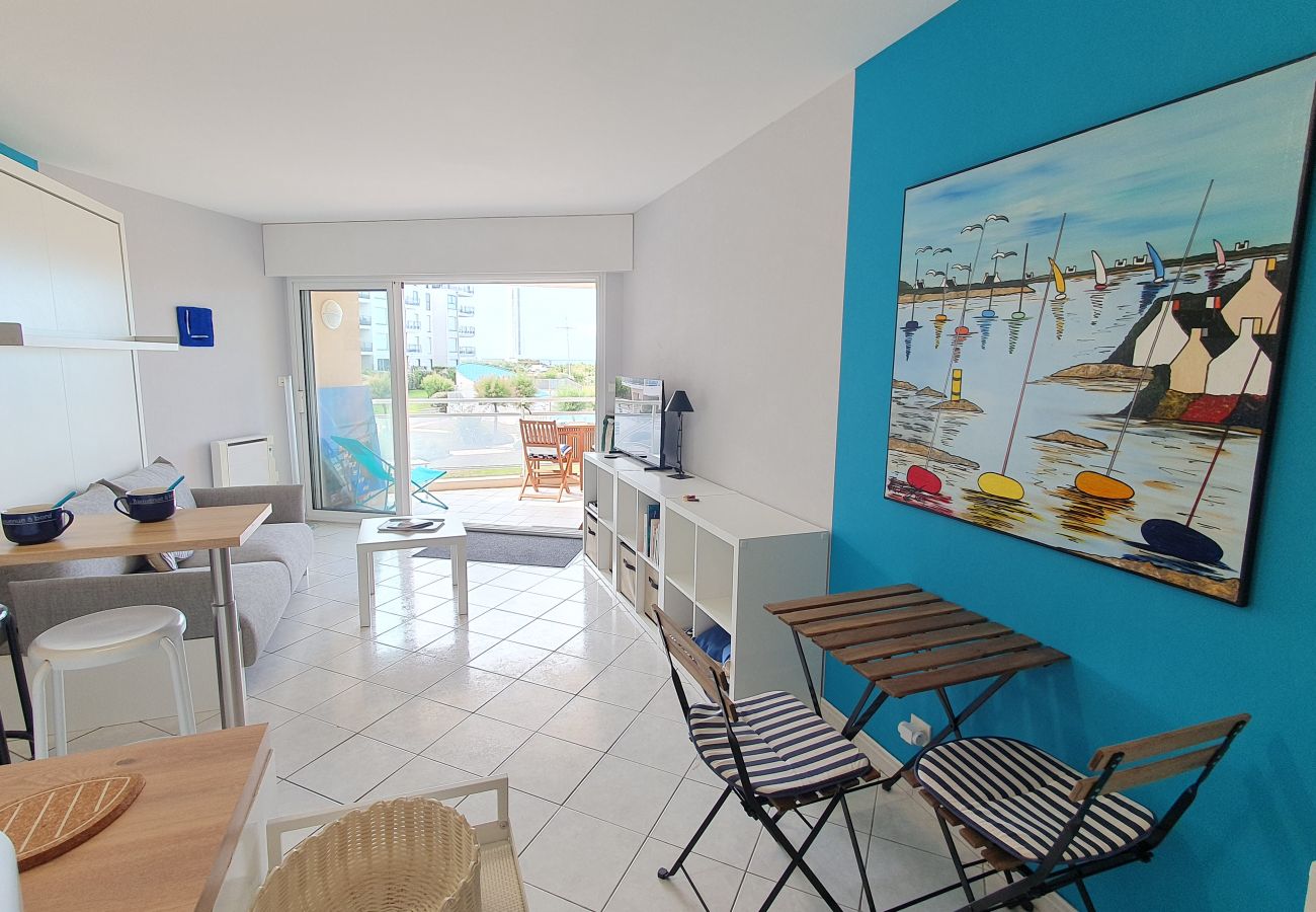 Studio in Les Sables-d´Olonne - Grand Bleu-Studio vue sur mer - piscine