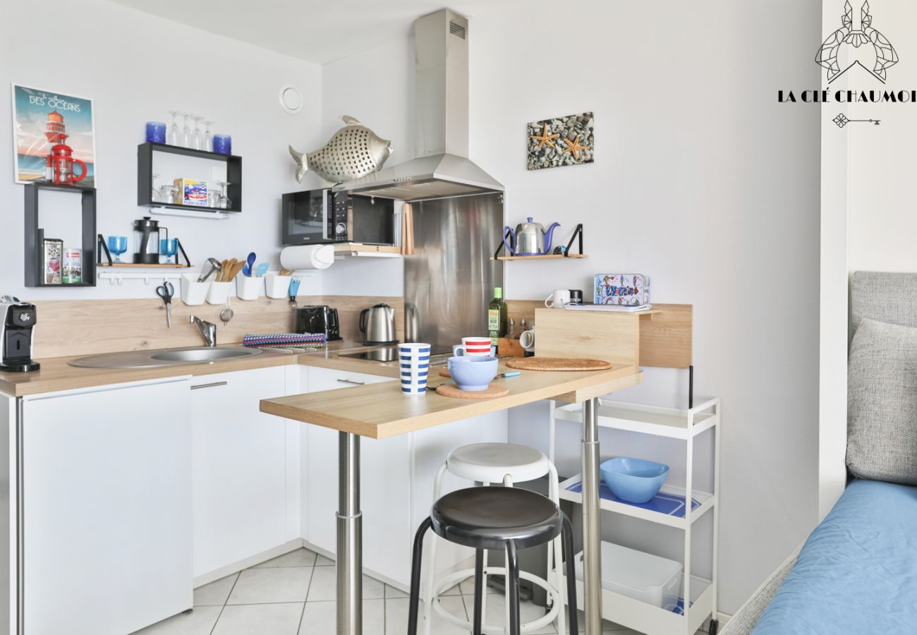 Studio in Les Sables-d´Olonne - Superbe studio vue mer + piscine chauffée