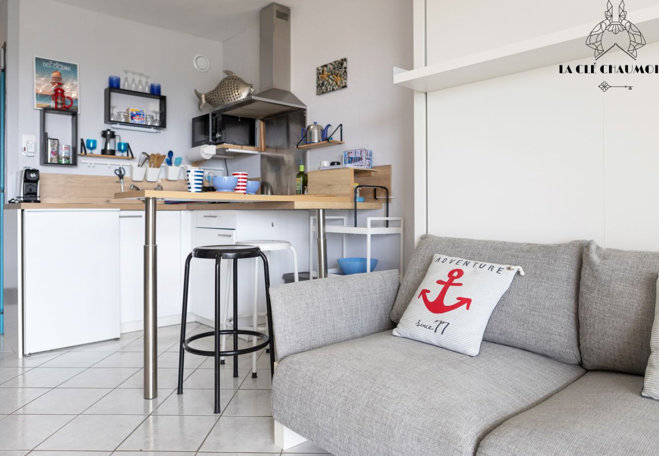 Studio in Les Sables-d´Olonne - Superbe studio vue mer + piscine chauffée