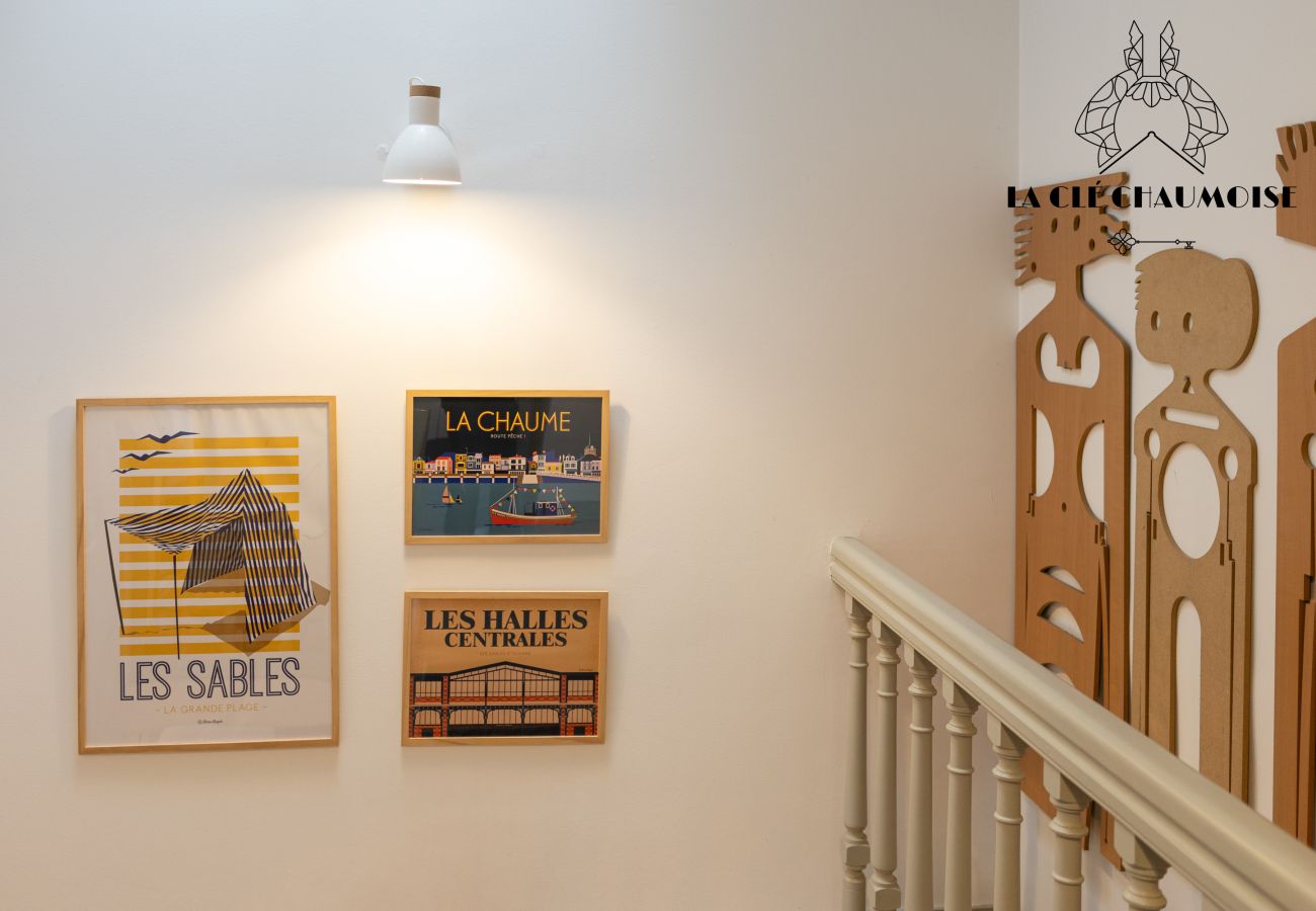 House in Les Sables-d´Olonne - ✨ Villa Joséphine – Maison de caractère, centre-ville, 9 pers, parking