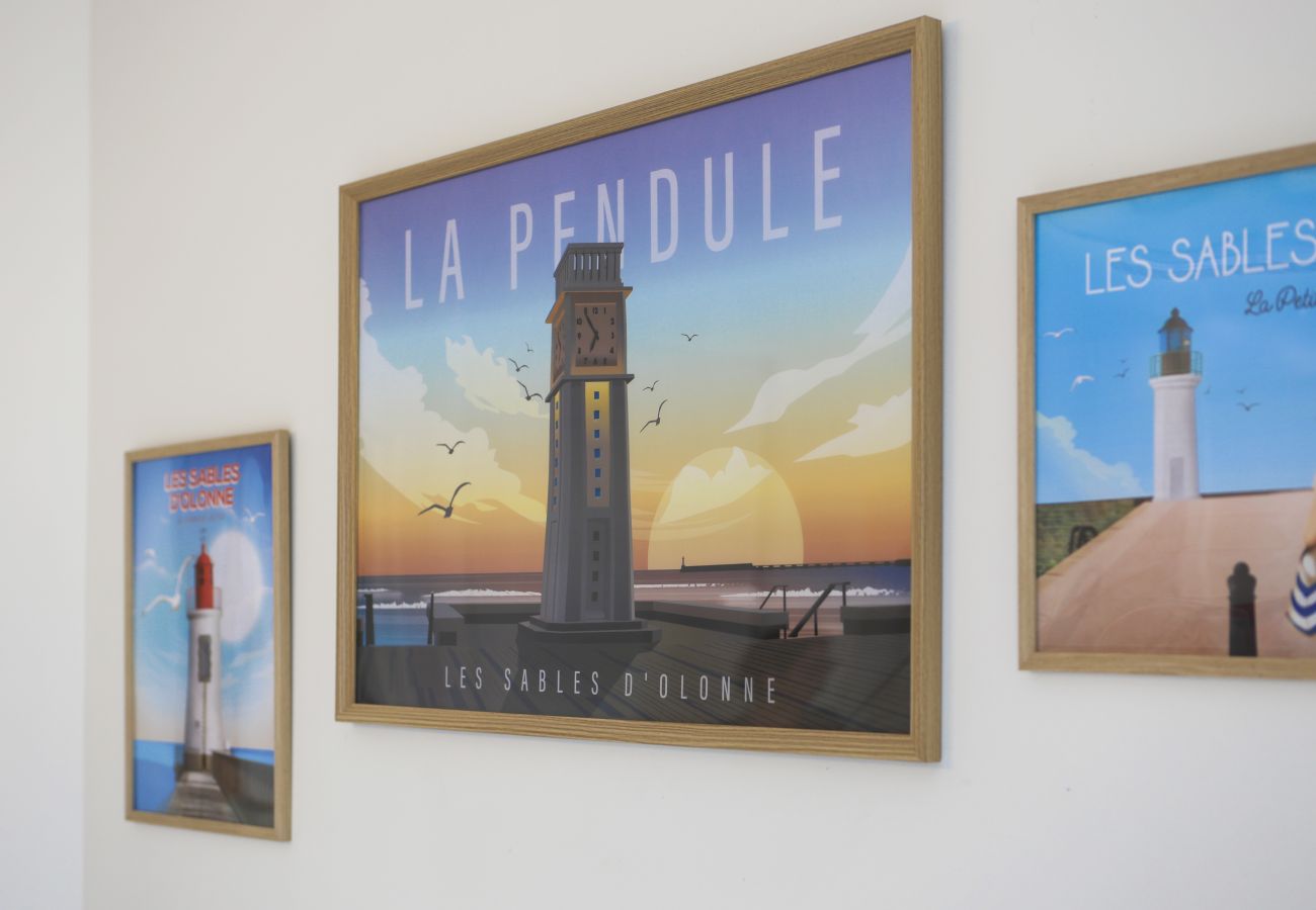 Apartment in Les Sables-d´Olonne - Alizé I 4 pers, Proche Gare, 1km Plage