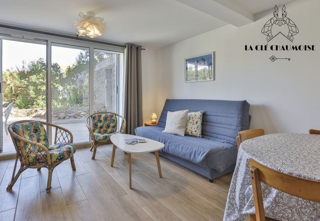 Apartment in Les Sables-d´Olonne - Le P'tit Refuge -Côte Sauvage, terrasse