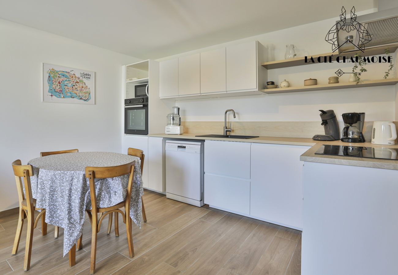 Apartment in Les Sables-d´Olonne - Le P'tit Refuge -Côte Sauvage, terrasse