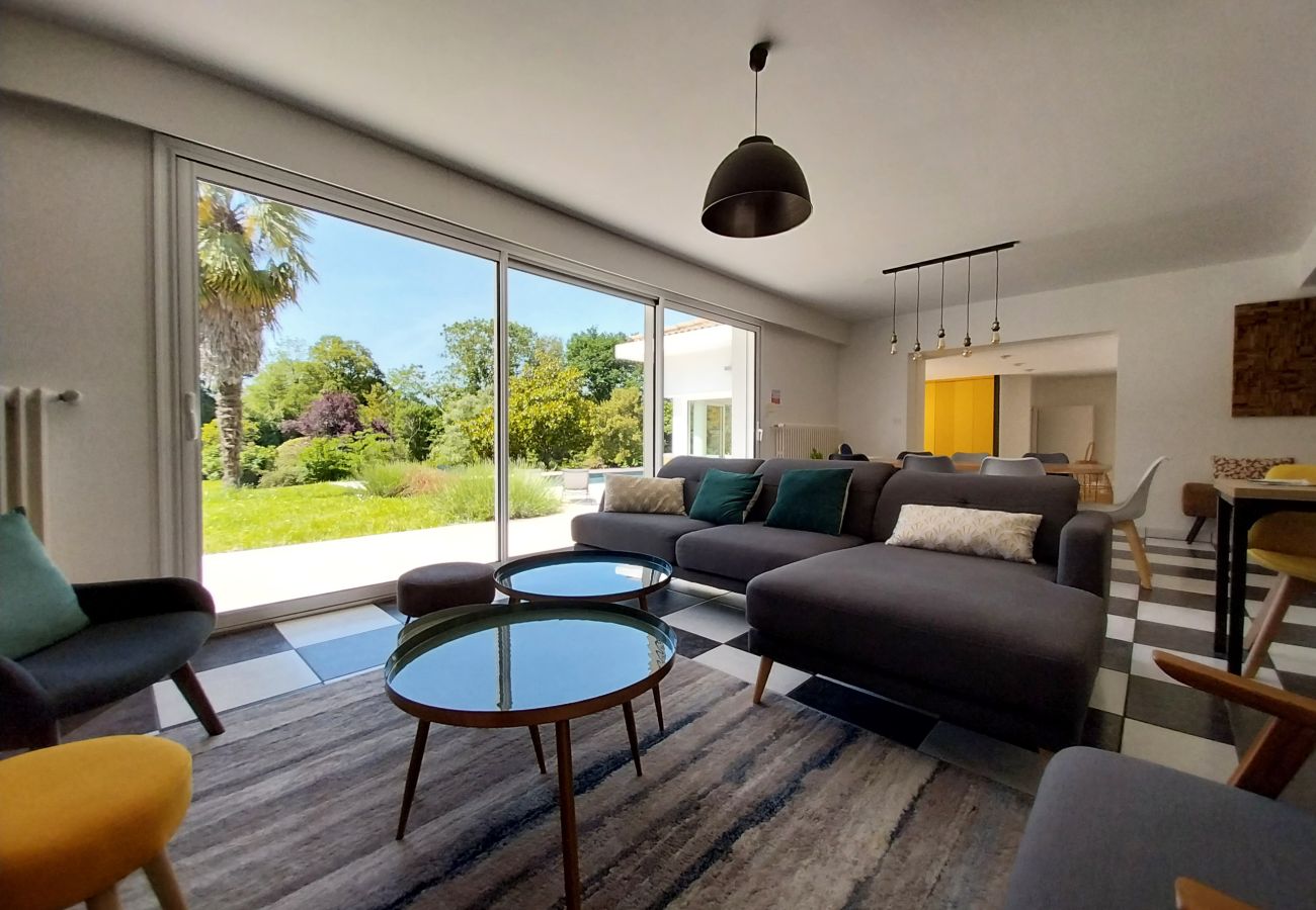 Villa à Rives-de-l'Yon - Villa Nature 5* I 10 couchages I Piscine Chauffée I Parc 2ha