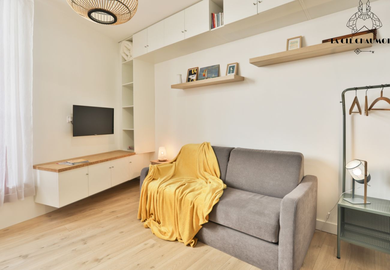 Studio à Les Sables-d´Olonne - 🌞 Lieu Jaune – Studio cosy L’Île Penotte, plage à 50 m 