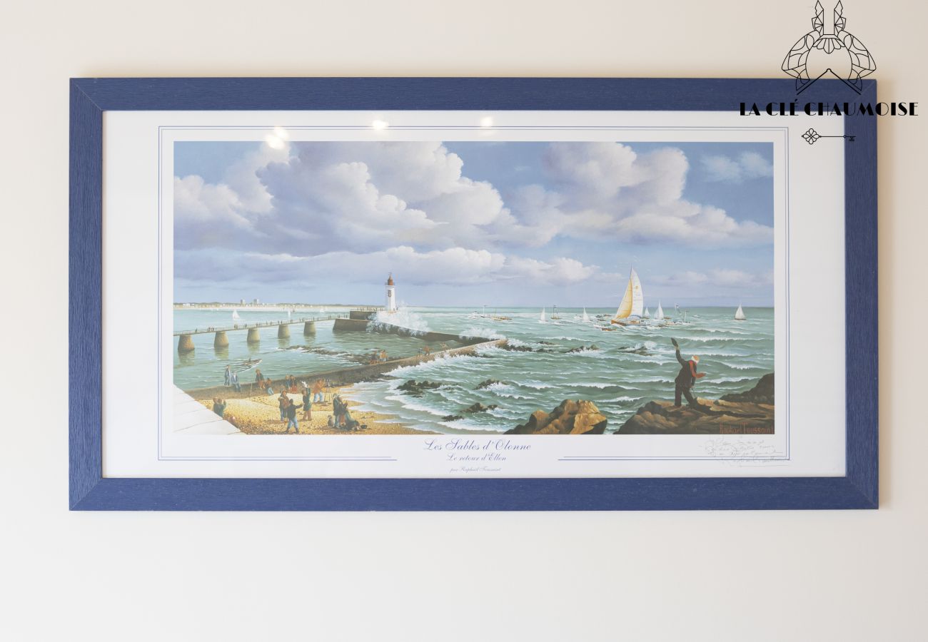 Maison mitoyenne à Les Sables-d´Olonne - L'Échappée Chaumoise 🏖️- 70m de la plage