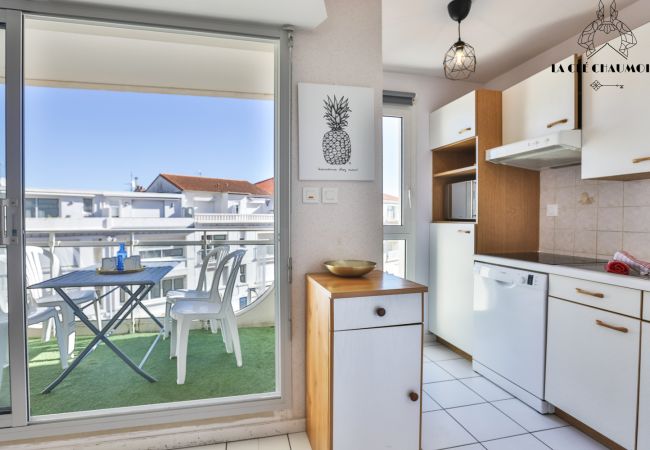 Appartement à Les Sables-d´Olonne - Soleil Levant ☀️ – Plage à 150m, balcon, quartier des Présidents