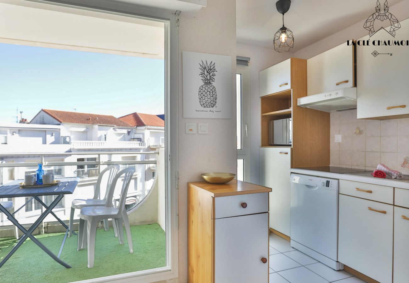 Appartement à Les Sables-d´Olonne - Soleil Levant ☀️ – Plage à 150m, balcon, quartier des Présidents