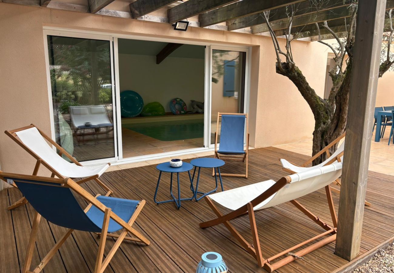 Villa à Jard-sur-Mer - Villa O'Jard-Piscine intérieure-Prox Plage