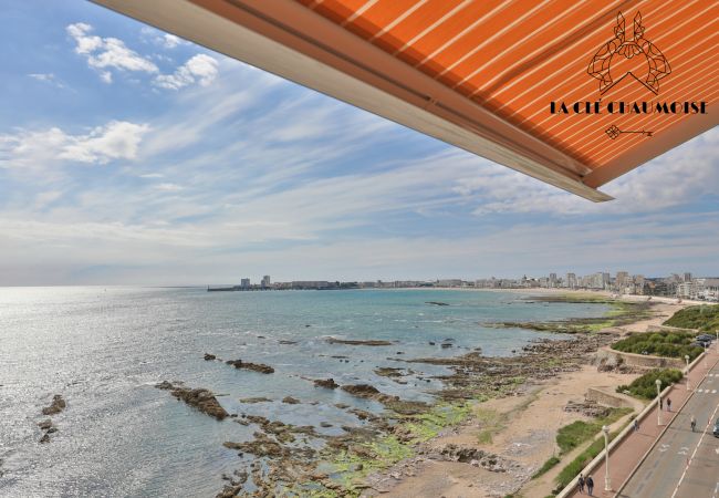 Appartement à Les Sables-d´Olonne - Brasilia - Vue mer d’exception aux Sables, balcon & plage