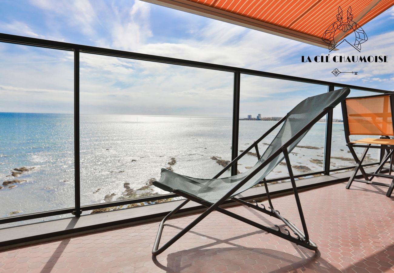 Appartement à Les Sables-d´Olonne - Brasilia - Vue mer d’exception aux Sables, balcon & plage