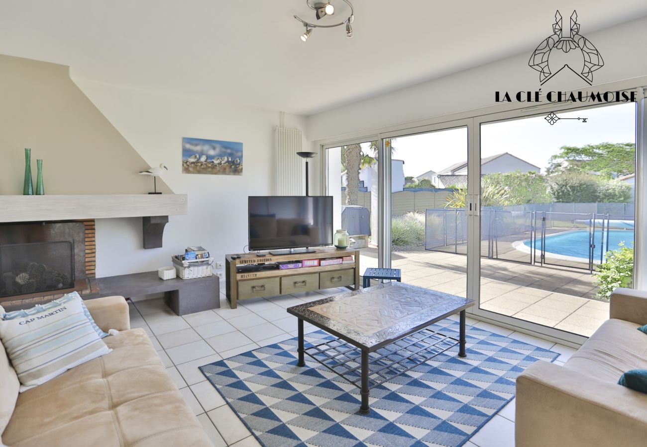 Villa à Les Sables-d´Olonne - Villa Amy – Une parenthèse de douceur entre plage et piscine