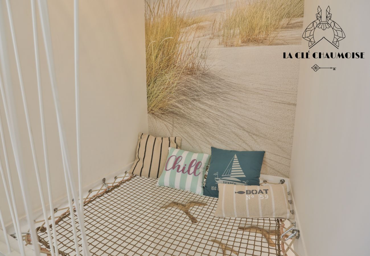 Maison à Les Sables-d´Olonne - 🌱 L’Escale Chaumoise ⚓ : Charme, Terrasse Cosy & Confort à La Chaume