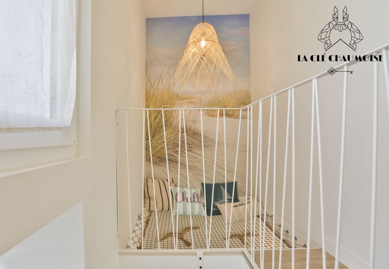 Maison à Les Sables-d´Olonne - 🌱 L’Escale Chaumoise ⚓ : Charme, Terrasse Cosy & Confort à La Chaume